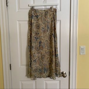 Mid-Calf Length Skirt